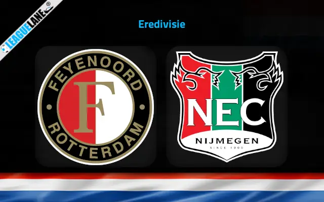 Feyenoord vs NEC Nijmegen Prediction & Betting Tips