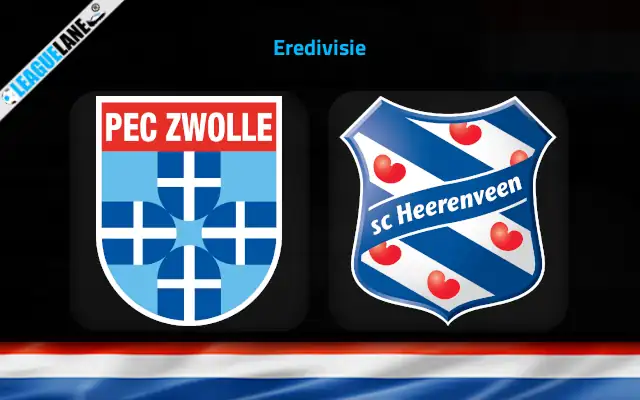 PEC Zwolle vs Heerenveen Prediction & Betting Tips