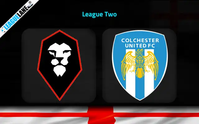 Salford City vs Colchester Prediction & Betting Tips