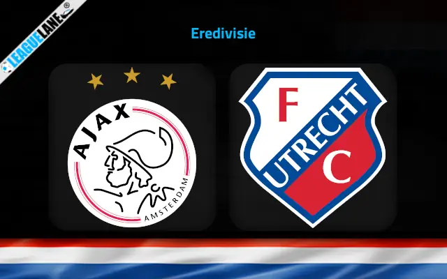 Ajax vs Utrecht Match Preview and Prediction