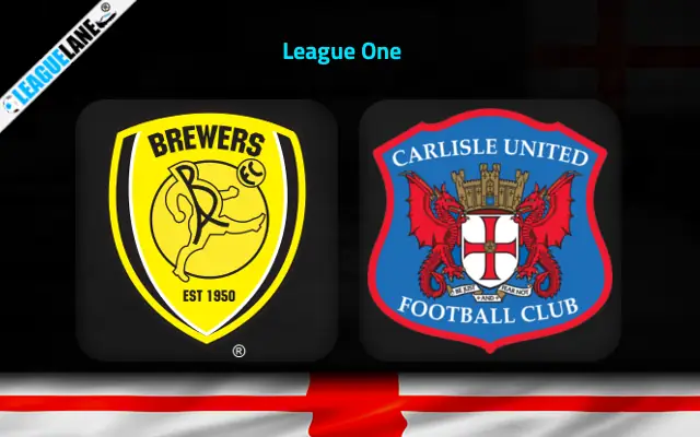 Burton vs Carlisle Prediction and Match Preview