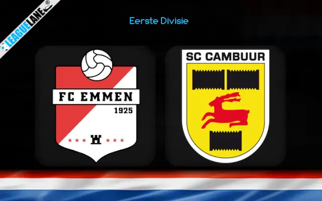 FC Emmen vs Cambuur Prediction & Match Preview
