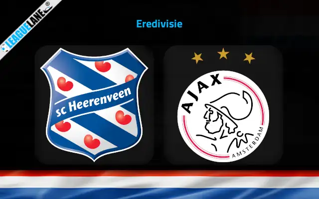 Heerenveen vs Ajax Prediction & Match Preview