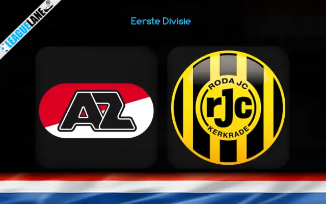 Jong AZ vs Roda Prediction & Match Preview