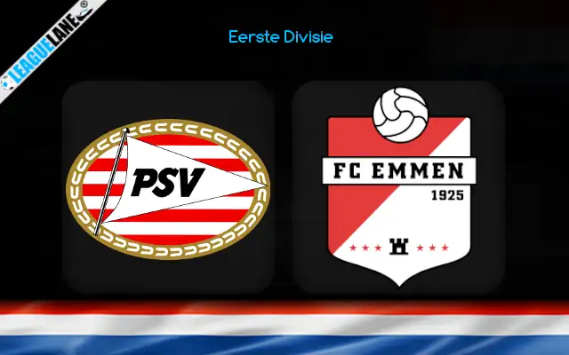 Jong PSV vs FC Emmen Prediction & Match Preview