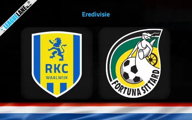 RKC Waalwijk vs Fortuna Sittard Prediction & Match Preview