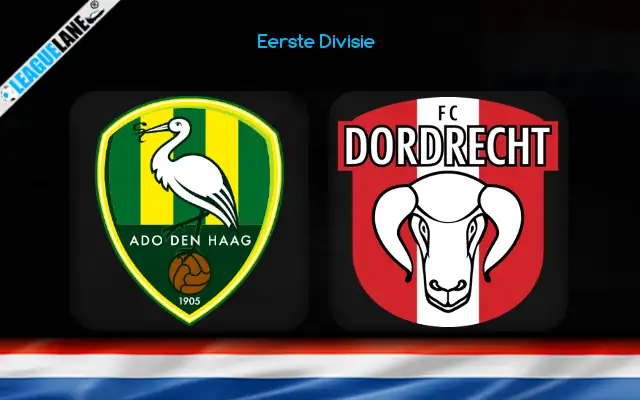 ADO Den Haag vs Dordrecht Prediction & Match Preview
