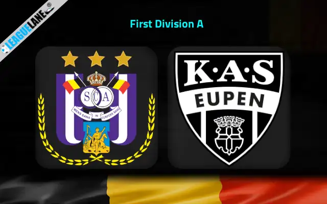 Anderlecht vs Eupen Prediction & Match Preview