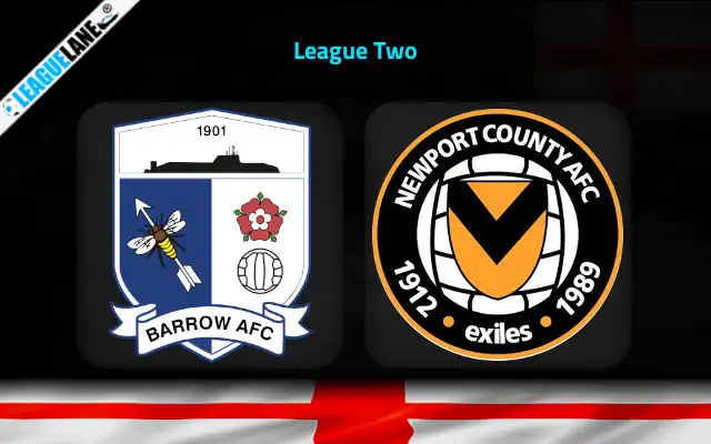 Barrow vs Newport Prediction & Match Preview