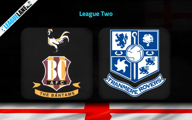 Bradford vs Tranmere Predictions and Match Preview