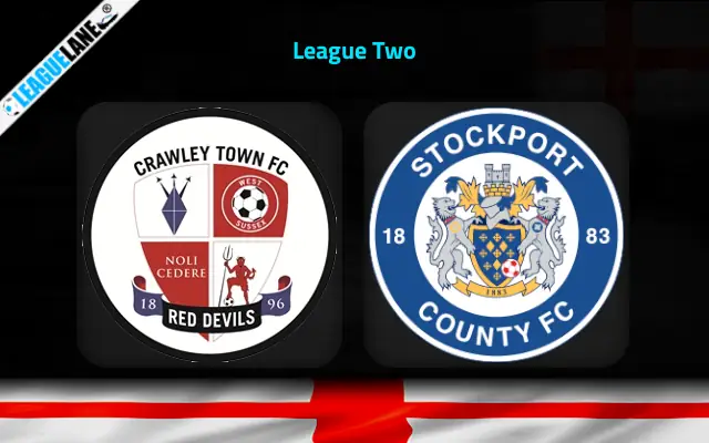 Crawley vs Stockport Prediction and Match Prediction