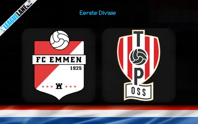 FC Emmen vs TOP Oss Prediction & Match Preview