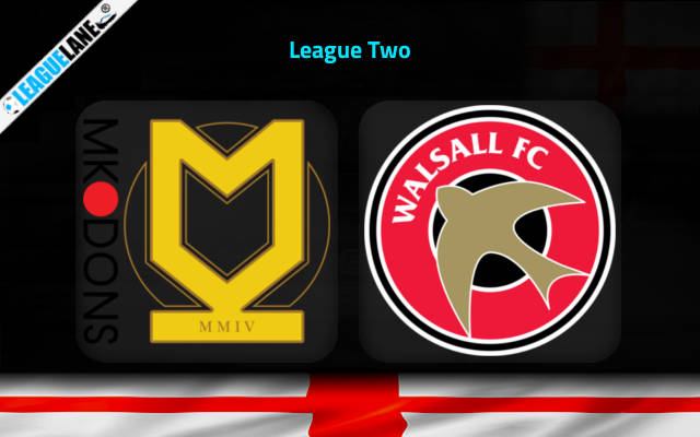 MK Dons vs Walsall Predictions and Match Preview