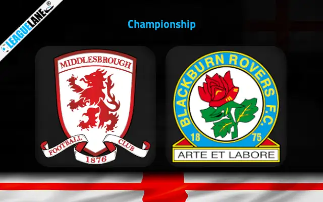 Middlesbrough vs Blackburn Prediction & Match Preview