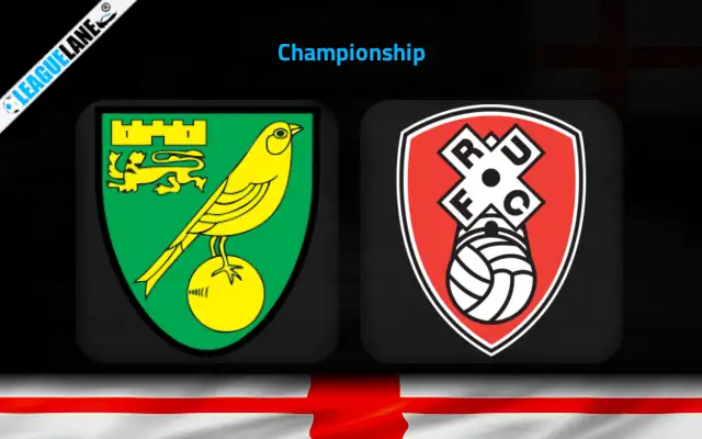 Norwich vs Rotherham Prediction & Match Preview