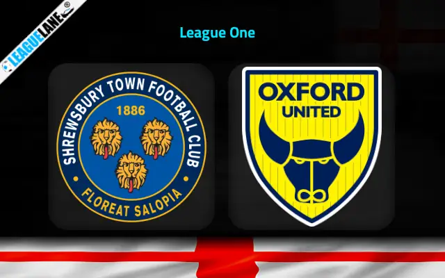 Shrewsbury vs Oxford Prediction and Match Preview