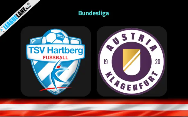 Hartberg vs Klagenfurt Prediction and Match Preview