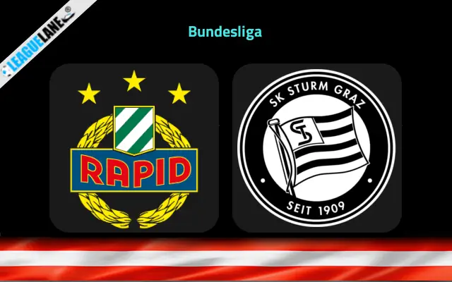Rapid Wien vs Sturm Graz Prediction and Match Preview