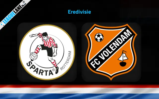 Sparta Rotterdam vs FC Volendam Prediction and Match Preview