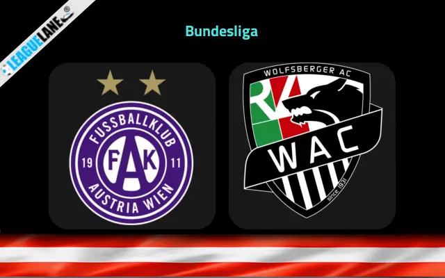 Austria Wien vs Wolfsberger Prediction and Match Preview