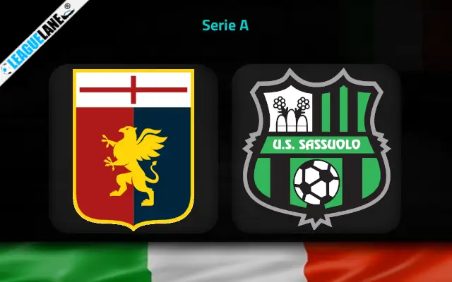 Genoa vs Sassuolo Prediction & Match Preview