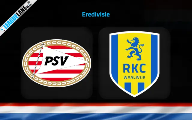 PSV Eindhoven vs Waalwijk Prediction and Match Preview