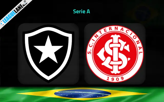 Botafogo RJ vs Internacional Prediction and Match Preview