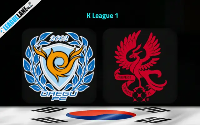 Daegu vs Gwangju Prediction and Match Preview