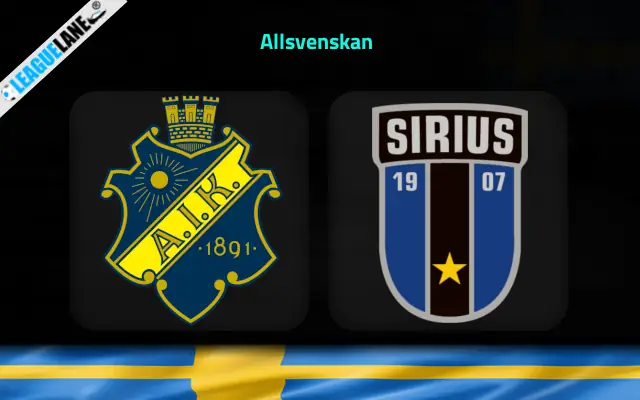 AIK vs Sirius Prediction and Expert Tips