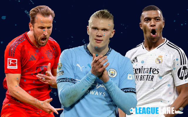 Clash of the Goal Kings: Mbappe, Haaland, Kane & the Race for Glory
