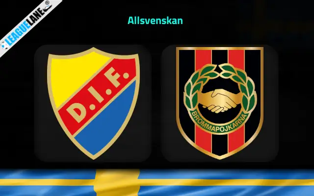 Djurgarden vs Brommapojkarna Prediction and Match Preview