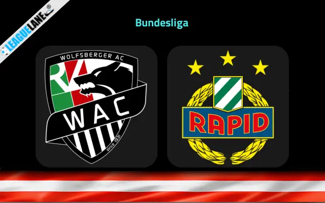 Wolfsberger vs Rapid Wien Prediction and Match Preview