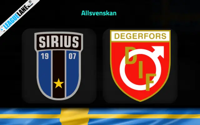 Sirius vs Degerfors Prediction and Expert Tips