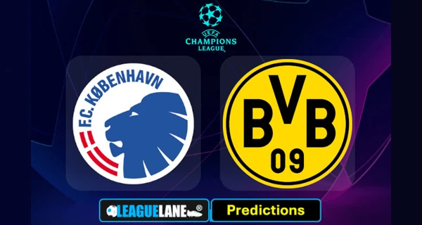 FC Copenhagen vs Dortmund Prediction & Betting Tips