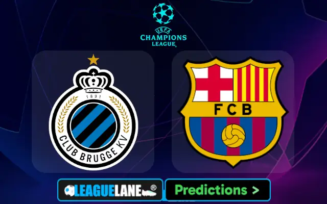 Club Brugge vs Barcelona Prediction & Betting Tips