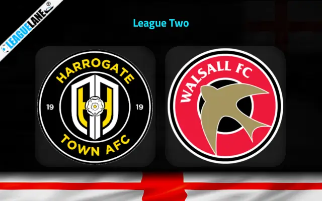 Harrogate vs Walsall Prediction & Betting Tips