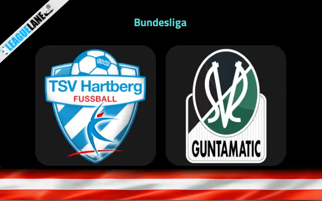 Hartberg vs Ried Prediction & Betting Tips