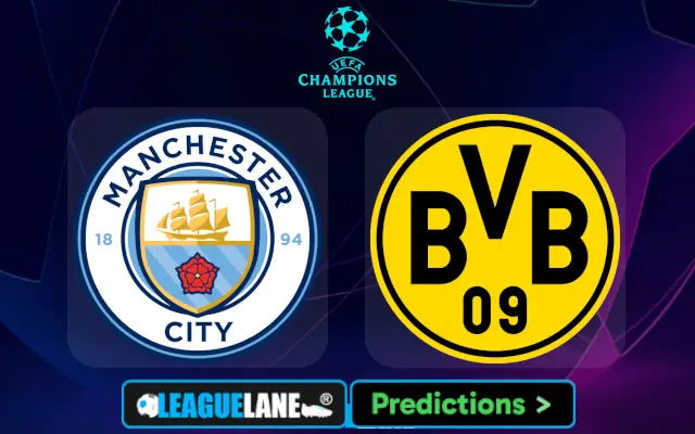 Manchester City vs Dortmund Prediction & Betting Tips