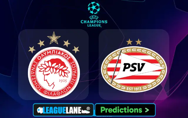 Olympiacos vs PSV Eindhoven Prediction & Betting Tips
