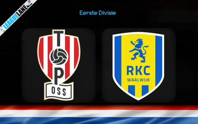 TOP Oss vs Waalwijk Prediction & Betting Tips