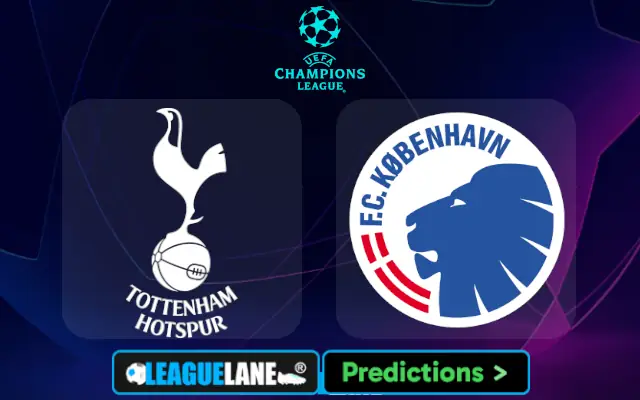 Tottenham vs FC Copenhagen Prediction & Betting Tips