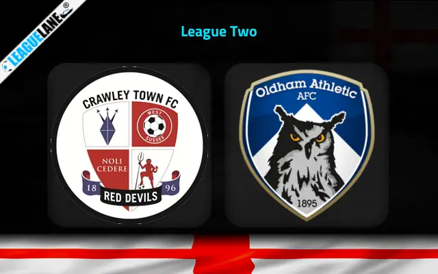 Crawley vs Oldham Prediction & Betting Tips