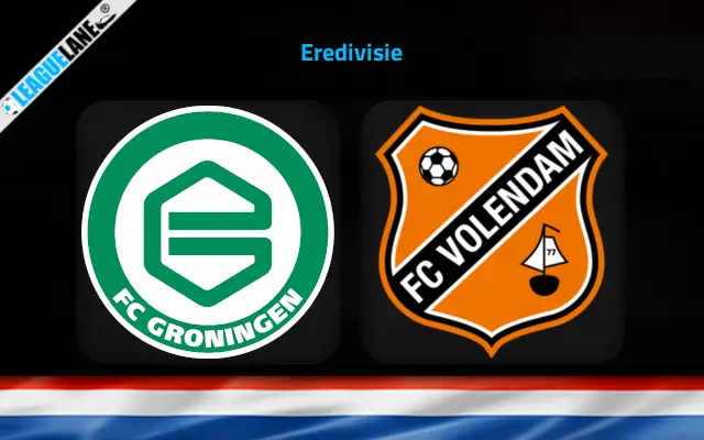 Groningen vs FC Volendam Prediction & Betting Tips