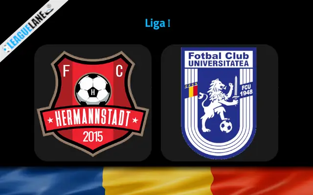 Hermannstadt vs CS U Craiova Prediction & Betting Tips
