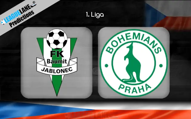Jablonec vs Bohemians 1905 Prediction & Betting Tips