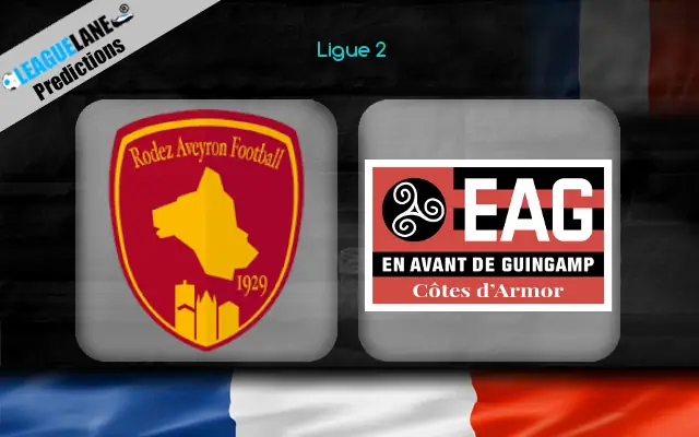 Rodez vs Guingamp Prediction & Betting Tips